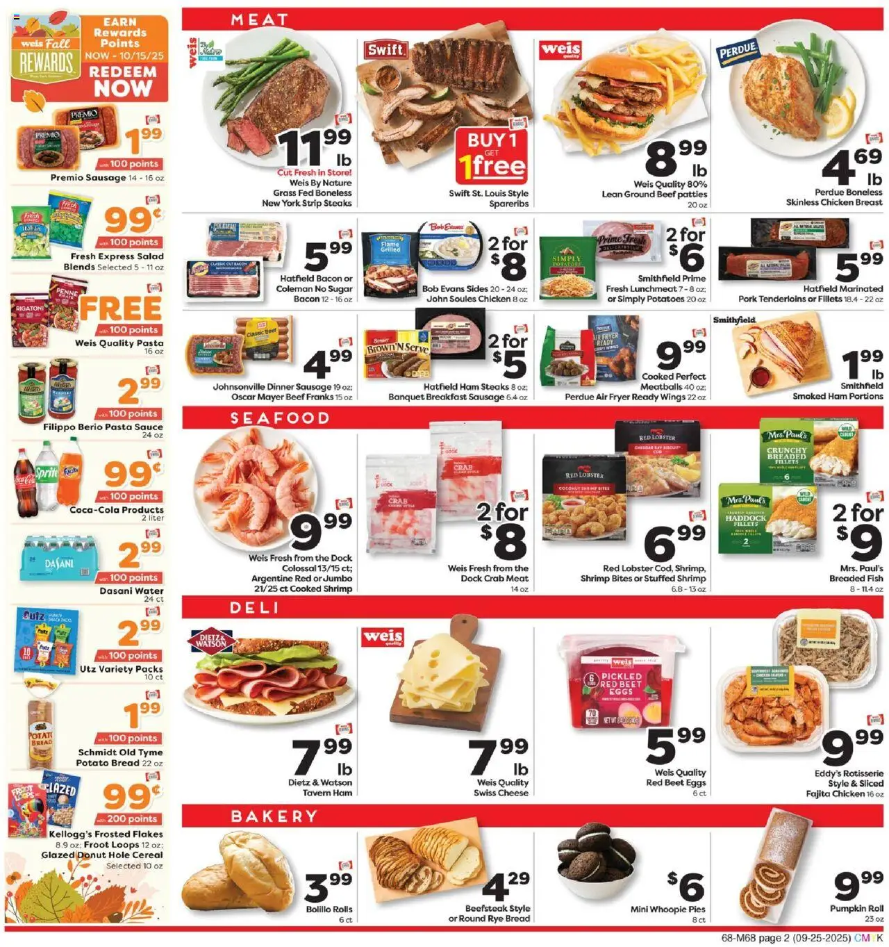 Weis Grand Opening - valid from 25.09.2025 | Page: 6 | Products: Beef, Flakes, Water, Sausage