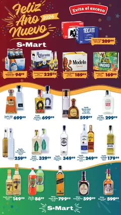 Vista previa de S-Mart folleto Ofertas de Feria Monterrey, nuevo folleto de la tienda, válido en México a partir del 26.12.2025
