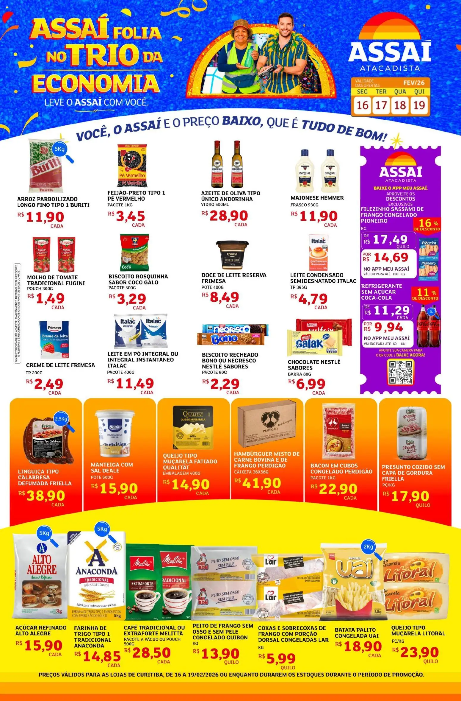 Assaí Atacadista Folheto - válido de 16.02.2026 | Página: 1