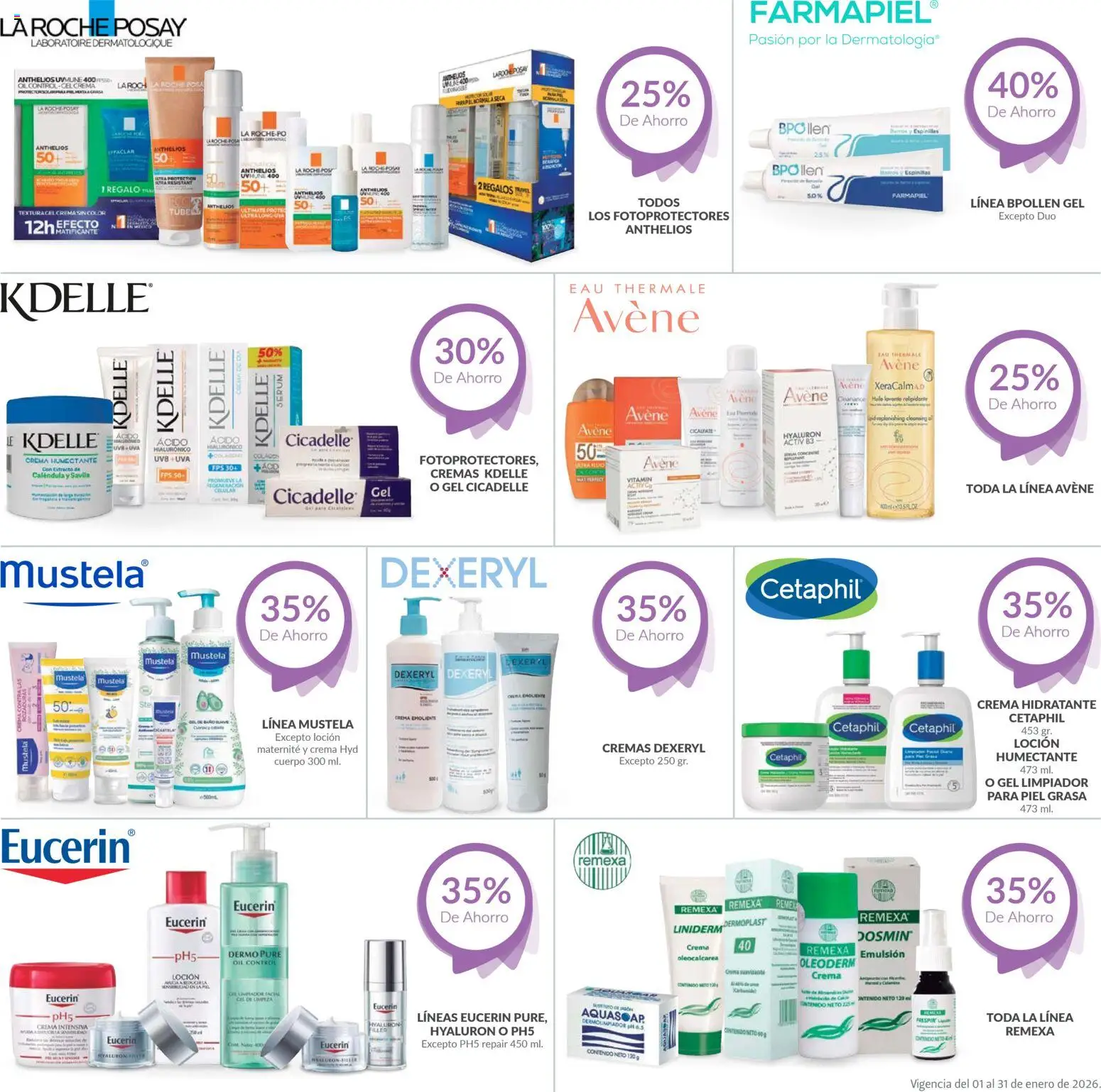 Nuevas ofertas de Farmacia Guadalajara válidas en toda la República Mexicana desde el 01.01.2026. ¡Encuentra las mejores ofertas en Farmacia Guadalajara catálogo Dermo! | Página: 3