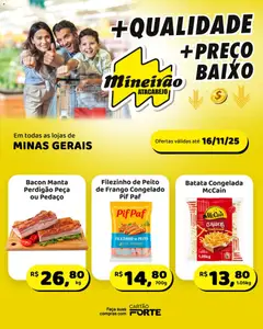Mineirão Atacarejo - Ofertas da semana - Pré-Visualização do folheto da loja Mineirão Atacarejo, válido de 10.11.2025