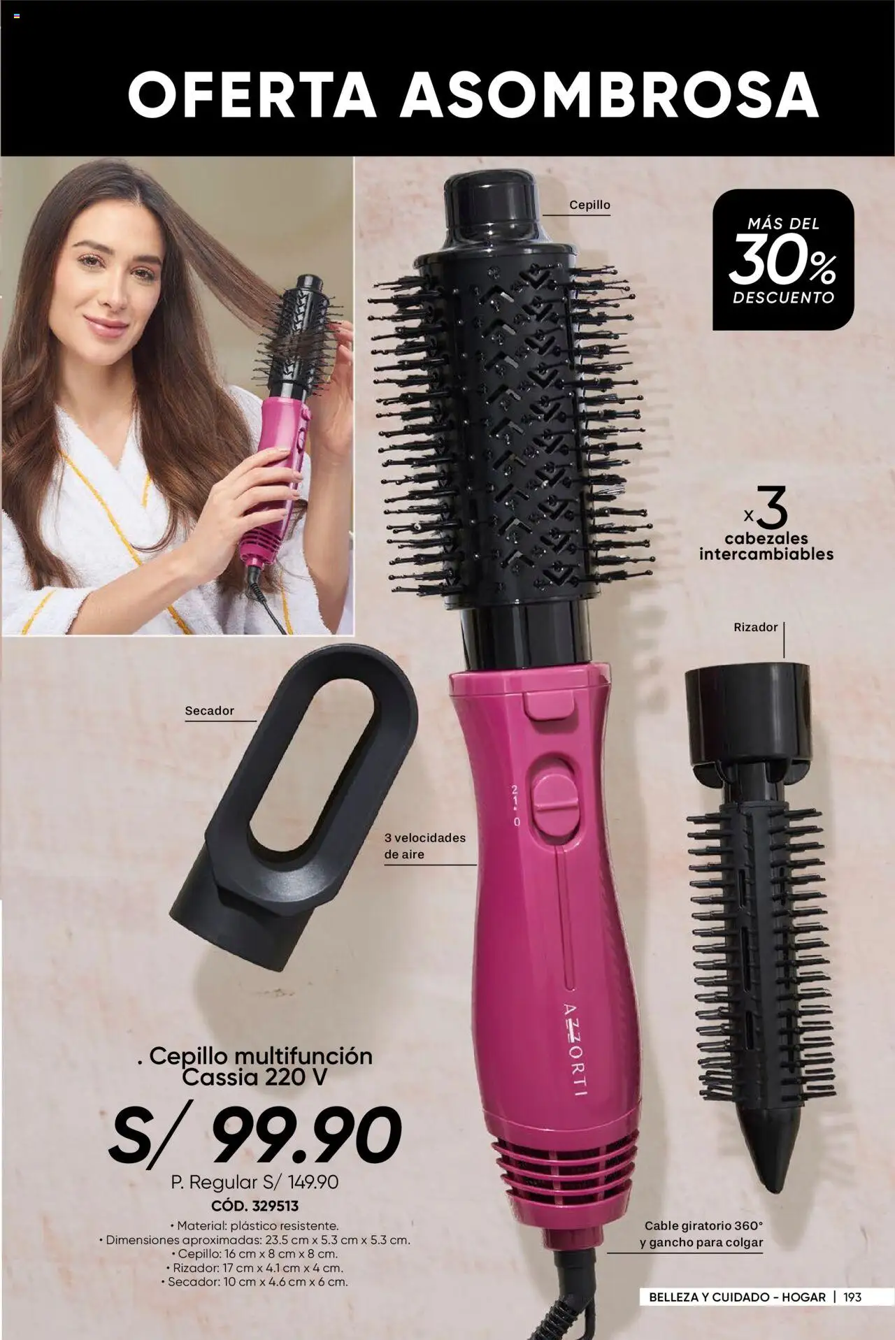Catálogo Azzorti válido desde 18.08.2025 | Página: 197 | Productos: Cable, Rizador
