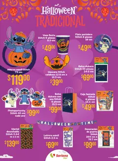 Vista previa de Soriana - Halloween y Día de muertos Híper Nacional, nuevo folleto de la tienda, válido en México a partir del 16.10.2025 | Página: 20 | Productos: Mantel, Dulcera, Movil, Caja