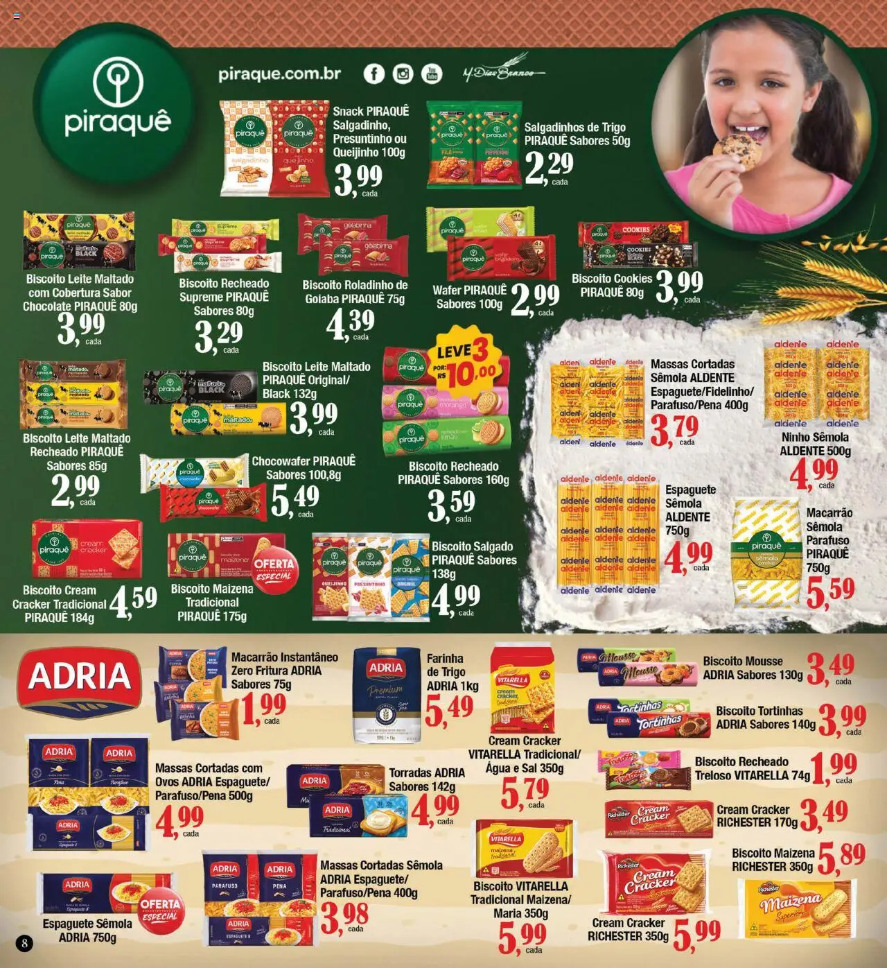 Supermercados Unidos Folheto - válido de 15.09.2025 | Página: 8 | Produtos: Mousse, Leite, Chocolate, Cookies