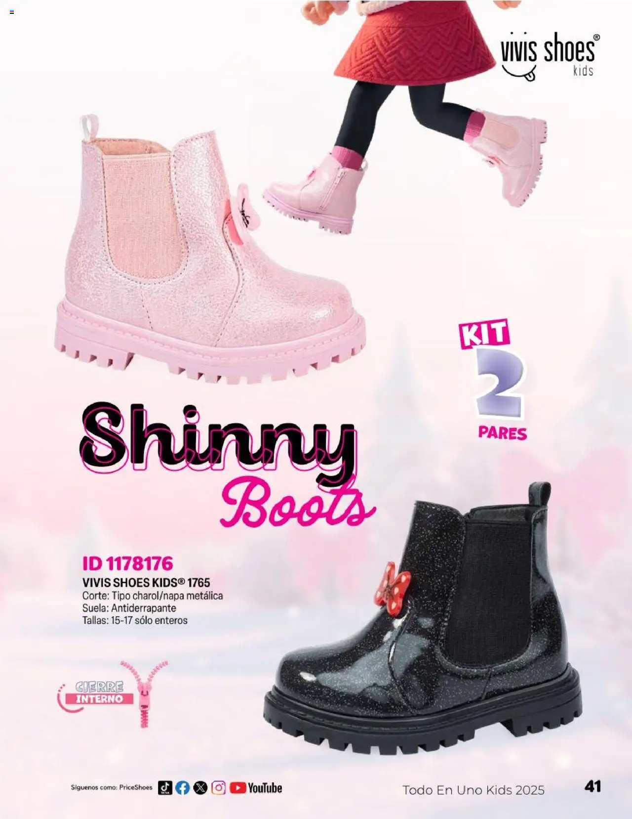 Nuevas ofertas de Price Shoes válidas en toda la República Mexicana desde el 23.04.2025. ¡Encuentra las mejores ofertas en Price Shoes catálogo Kids! | Página: 41