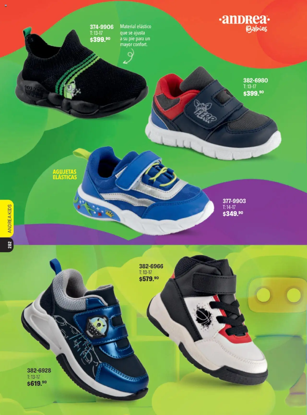 Nuevas ofertas de Andrea válidas en toda la República Mexicana desde el 13.08.2025. ¡Encuentra las mejores ofertas en Andrea - Catálogo Deportivo Infantil ! | Página: 12