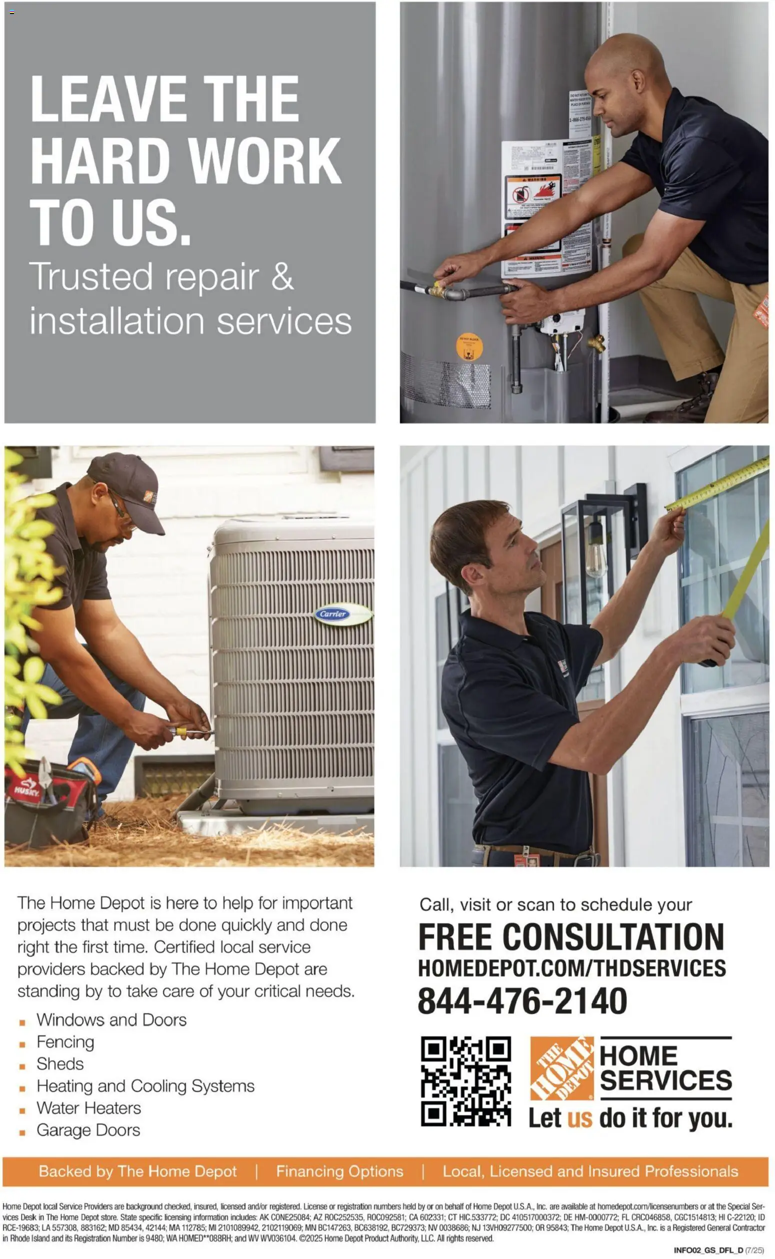 Home Depot Weekly Ad - PA - valid from 18.12.2025 | Page: 10 | Products: Desk, Water