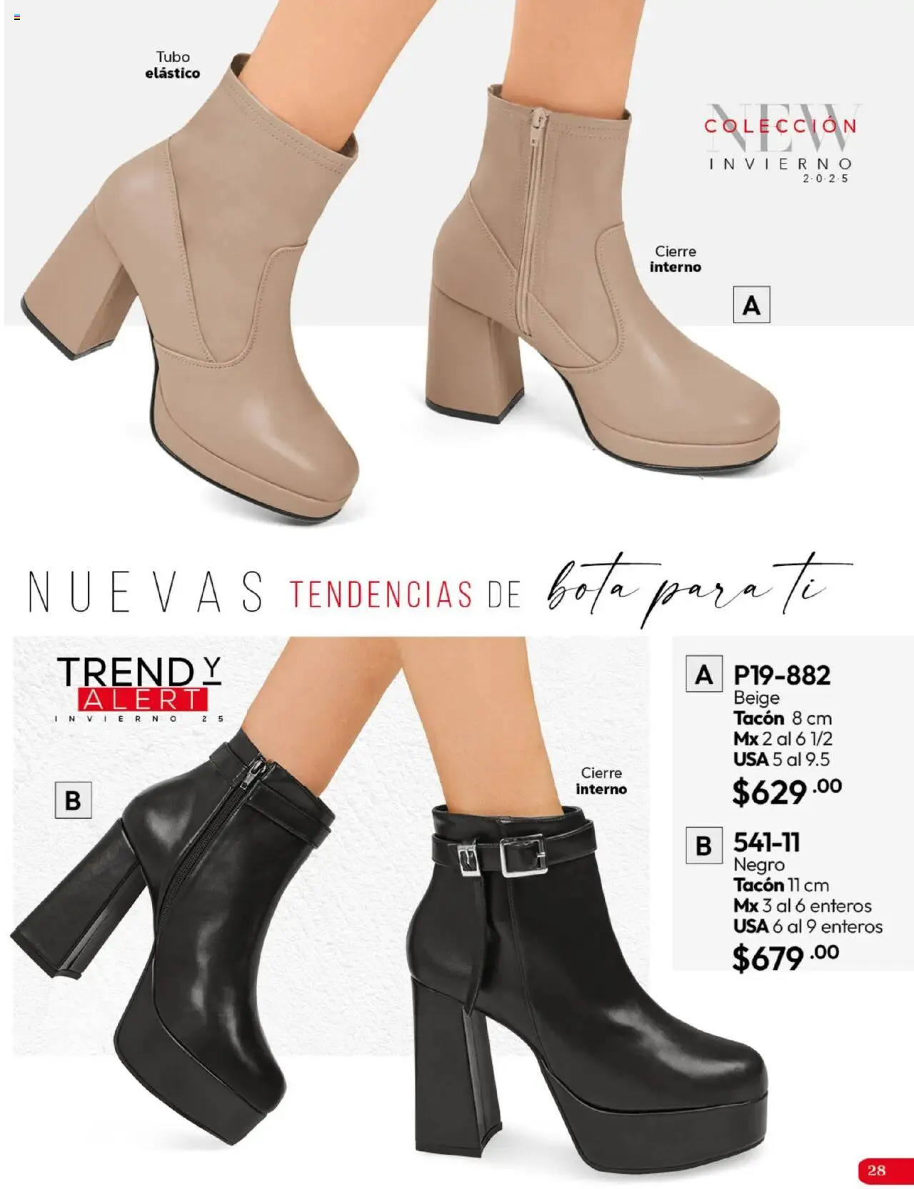 Nuevas ofertas de Cklass válidas en toda la República Mexicana desde el 16.09.2025. ¡Encuentra las mejores ofertas en Cklass - Catálogo Invierno Calzado! | Página: 29