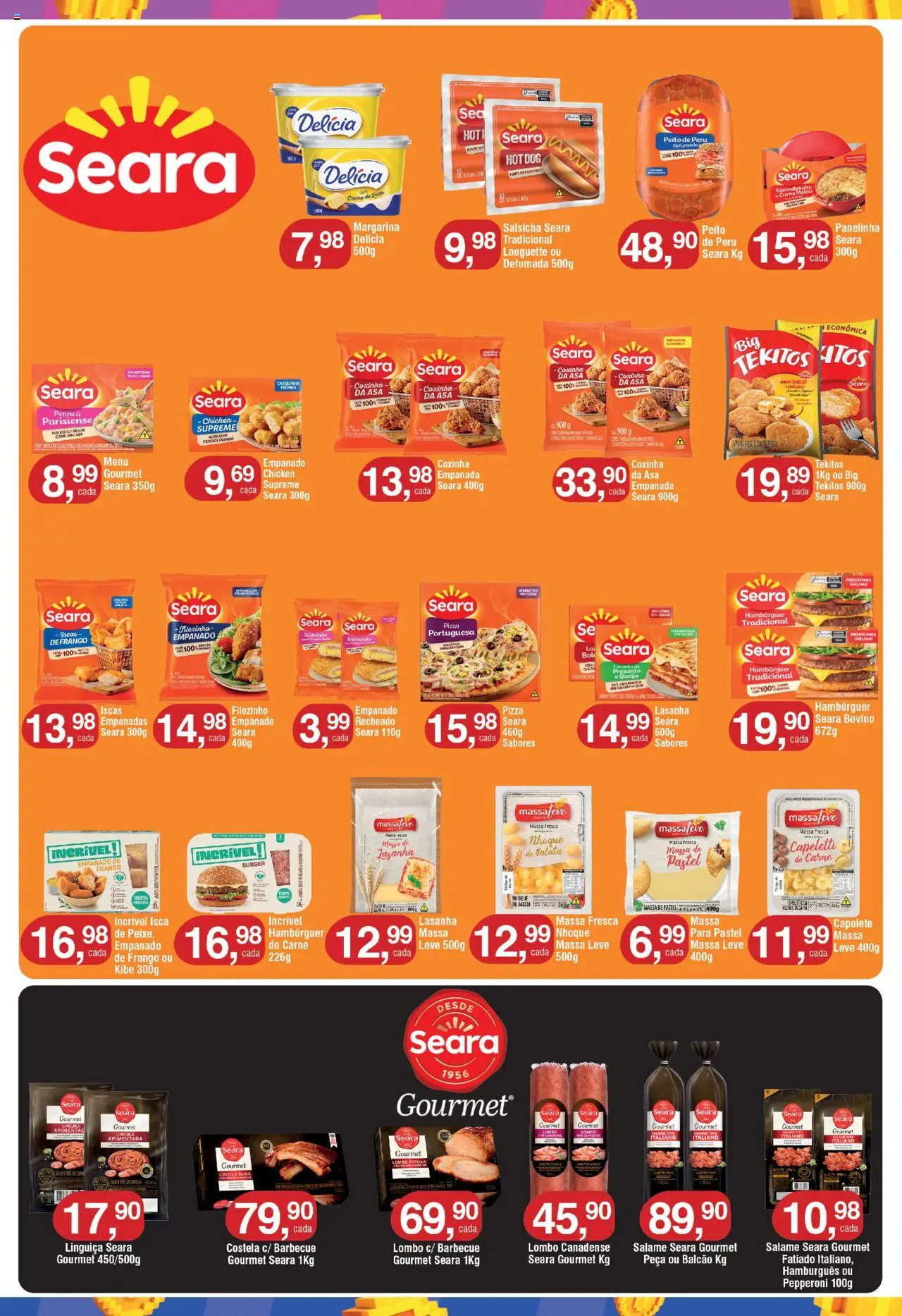 Royal Supermercados Folheto - válido de 01.09.2025 | Página: 4 | Produtos: Queijo, Peito de peru, Massa, Escondidinho