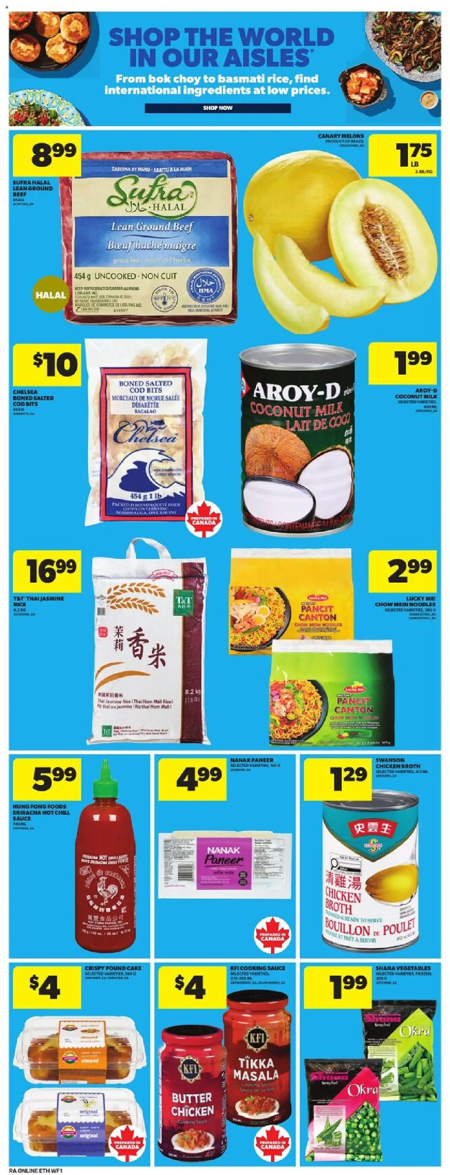 Atlantic Superstore flyer valid from 27.11.2025 | Page: 22 | Products: Rice, Noodles, Beef, Butter