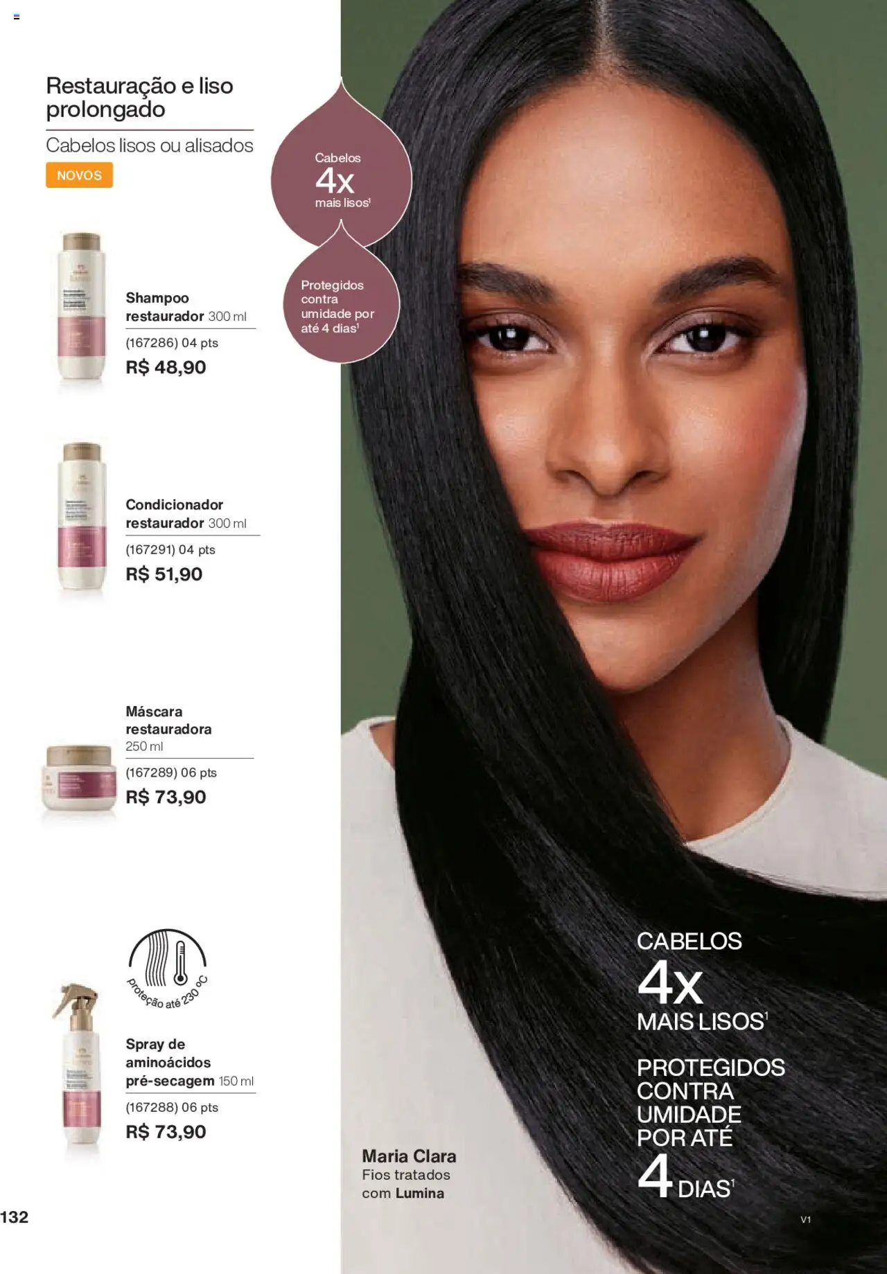 Natura Folheto - válido de 18.08.2025 | Página: 132 | Produtos: Shampoo, Condicionador