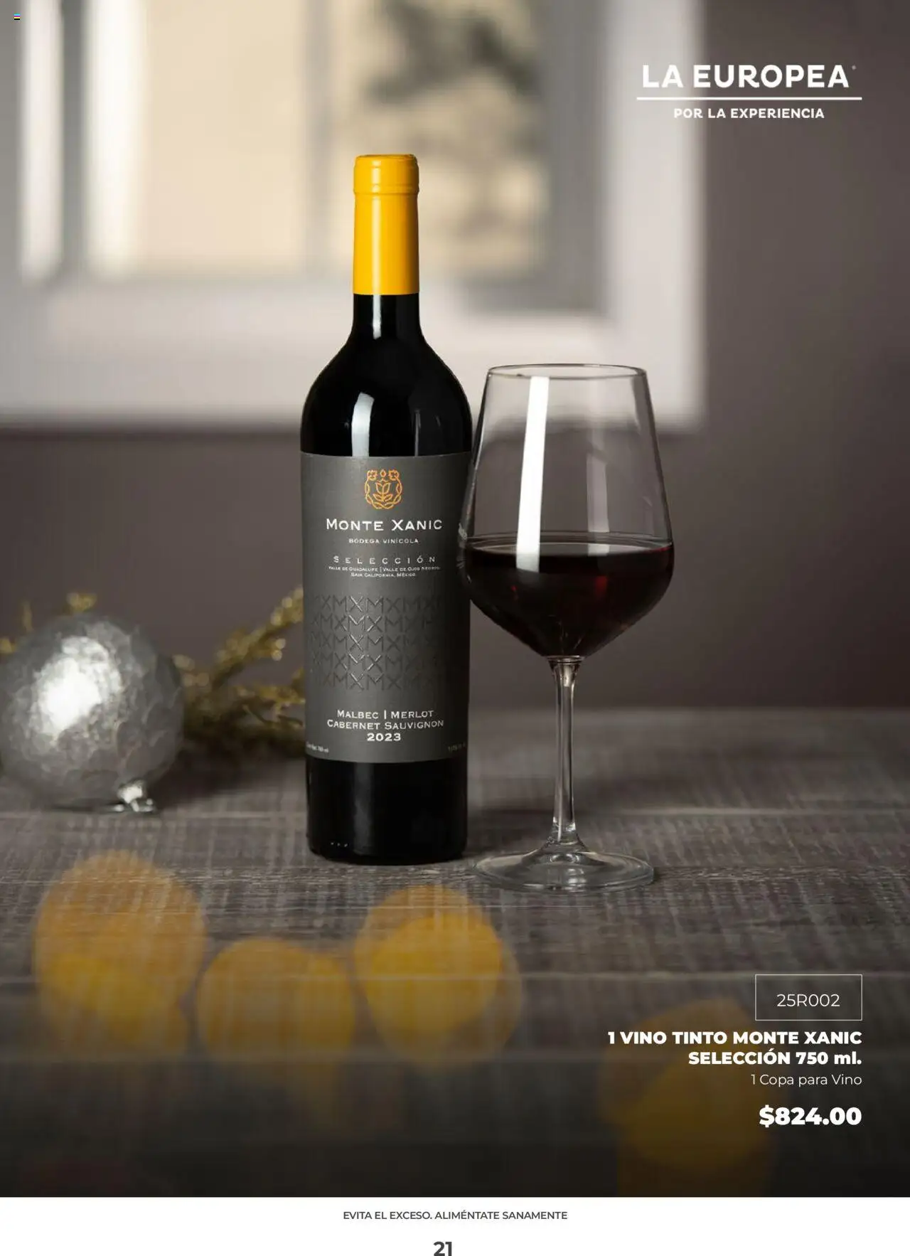 Nuevas ofertas de La Europea válidas en toda la República Mexicana desde el 22.09.2025. ¡Encuentra las mejores ofertas en La Europea catálogo! | Página: 21 | Productos: Vino