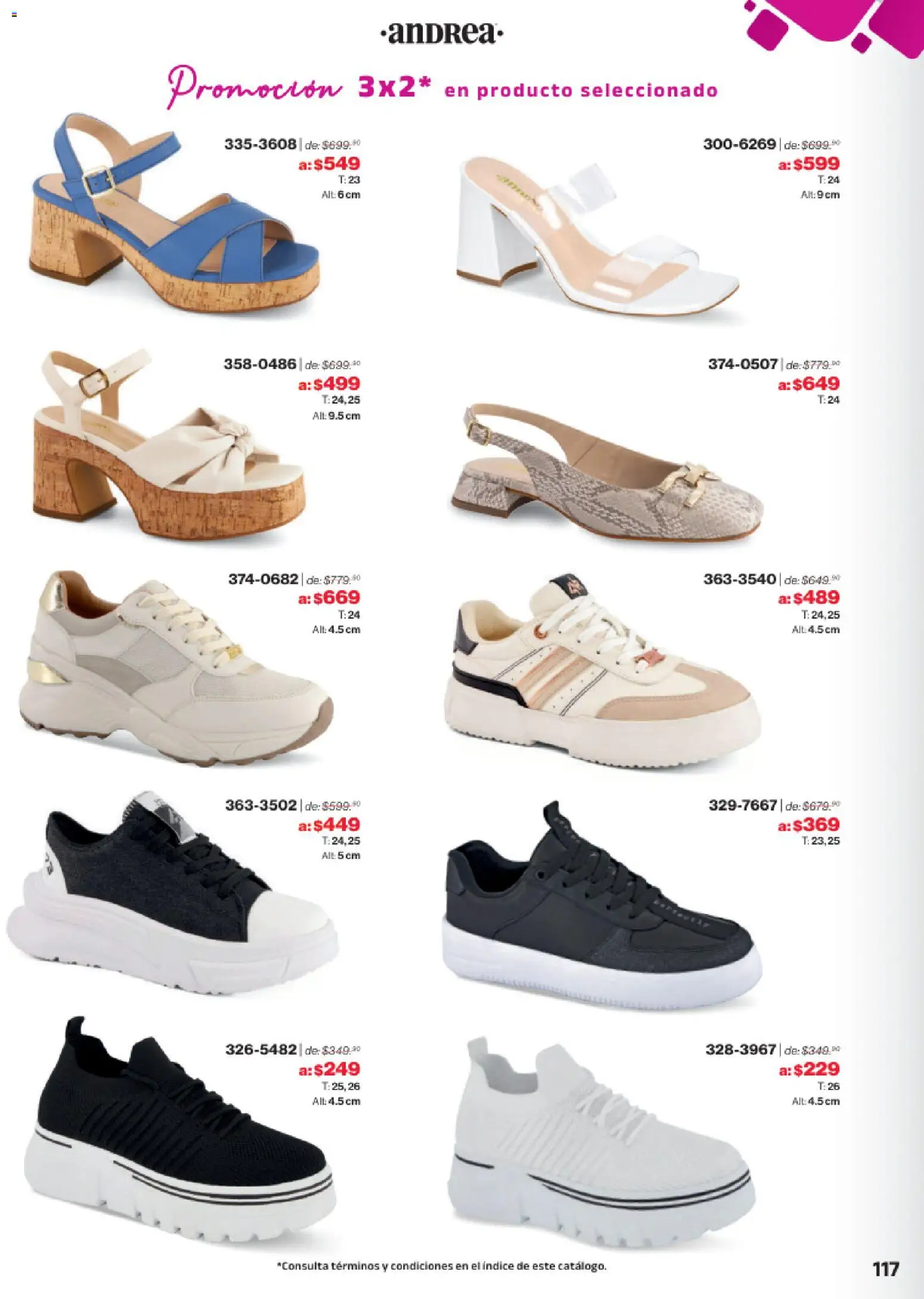 Nuevas ofertas de Andrea válidas en toda la República Mexicana desde el 02.11.2025. ¡Encuentra las mejores ofertas en Andrea catálogo Outlet! | Página: 117