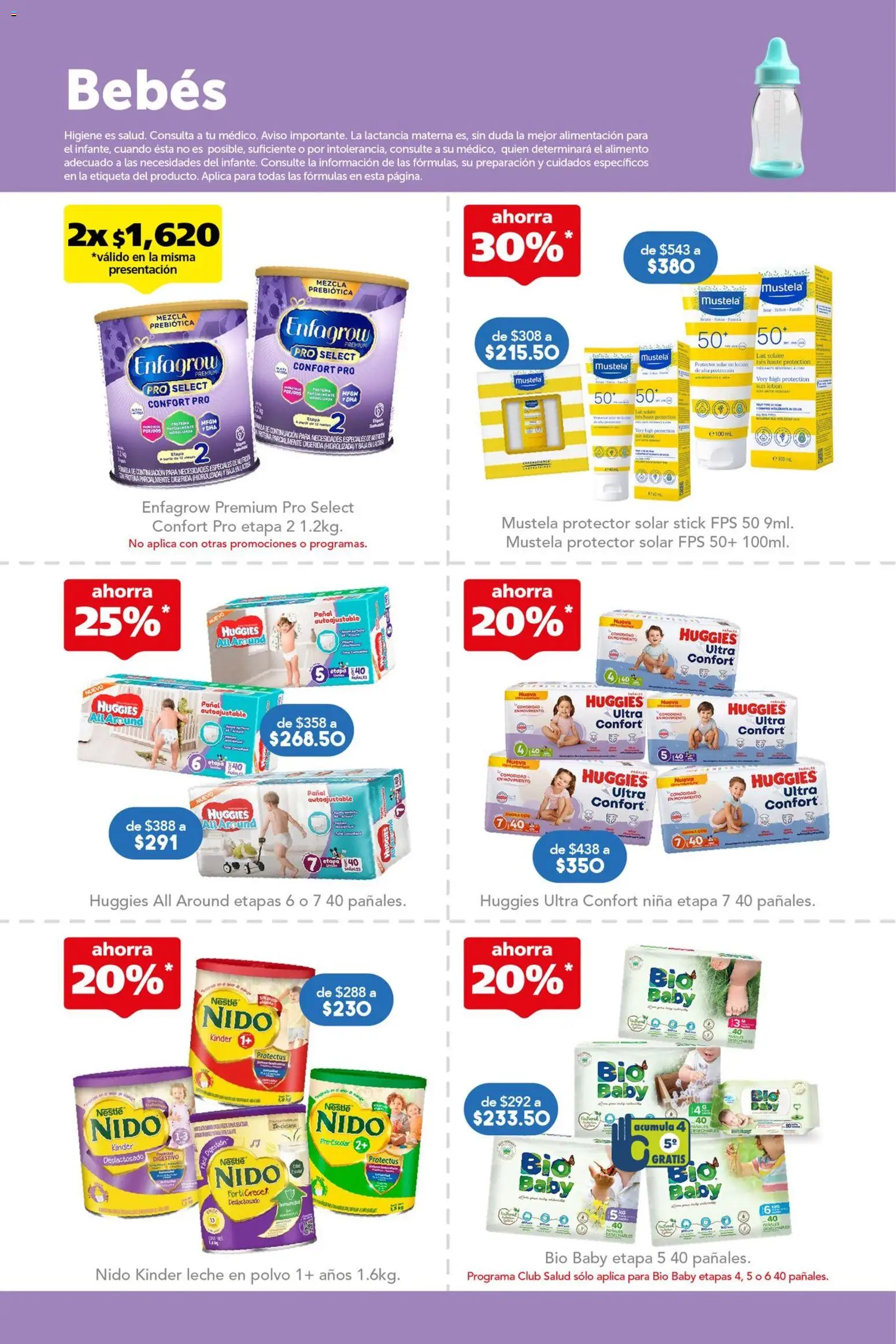 Nuevas ofertas de Farmacia San Pablo válidas en toda la República Mexicana desde el 22.03.2026. ¡Encuentra las mejores ofertas en Farmacia San Pablo catálogo! | Página: 12 | Productos: Leche, Loción, Polvo, Protector solar