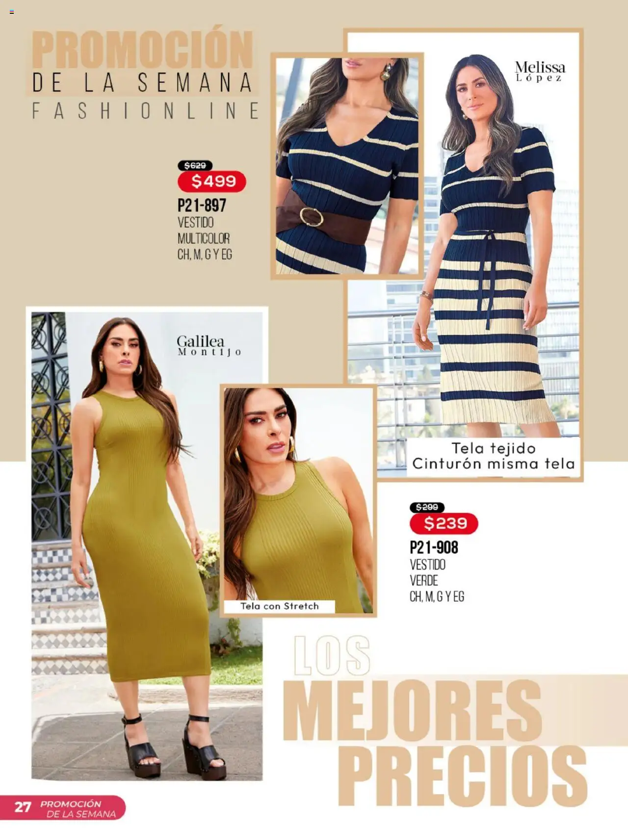 Nuevas ofertas de Cklass válidas en toda la República Mexicana desde el 15.09.2025. ¡Encuentra las mejores ofertas en Cklass - Catálogo Promo Semanal! | Página: 28 | Productos: Cinturón, Vestido