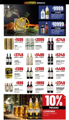 Vista previa Diarco ofertas válido desde el 08.12.2025 | Página: 8 | Productos: Gin, Gaseosa, Vino, Cerveza