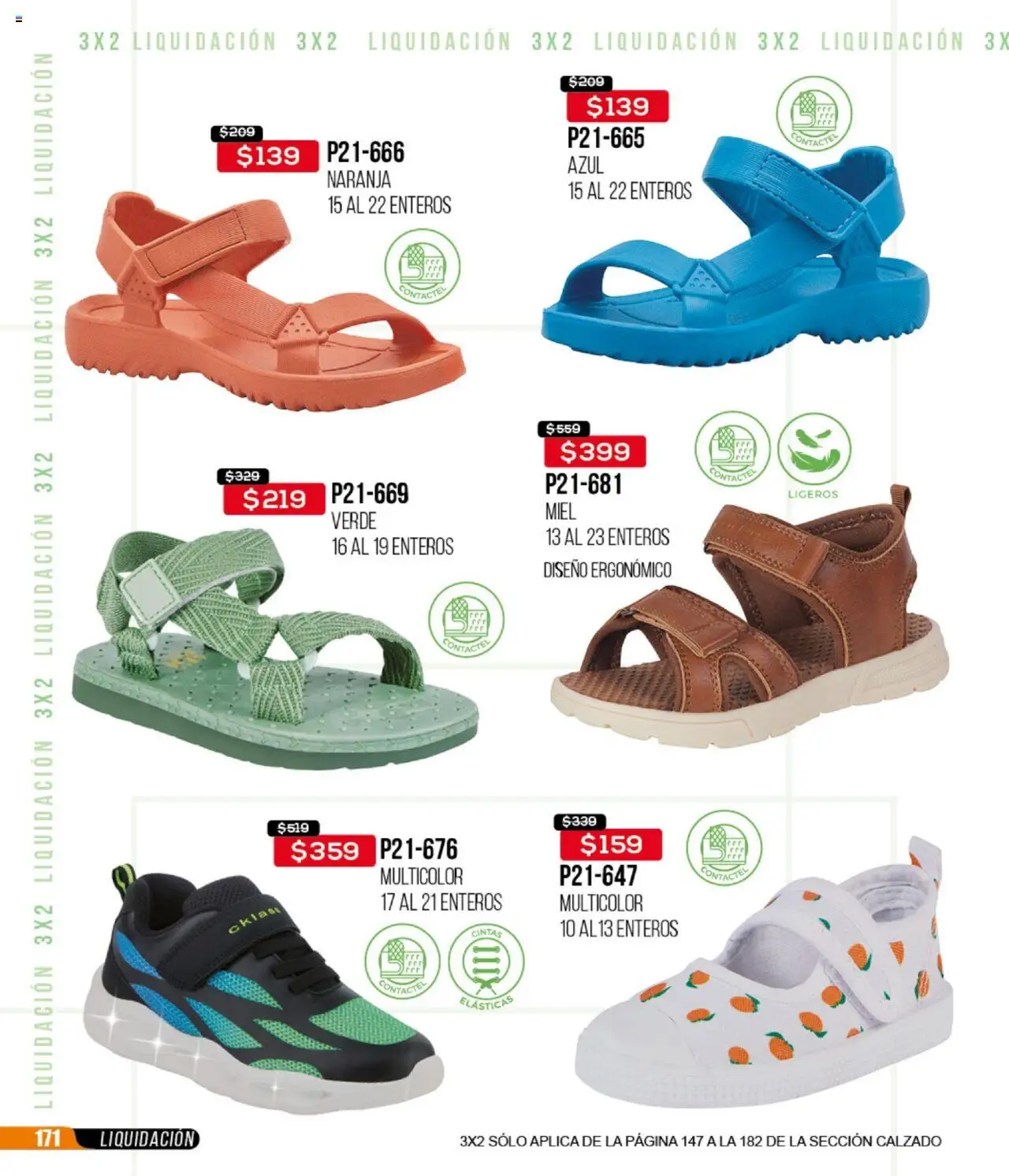 Nuevas ofertas de Cklass válidas en toda la República Mexicana desde el 09.09.2025. ¡Encuentra las mejores ofertas en Cklass - Catálogo Liquidacion Calzado! | Página: 172