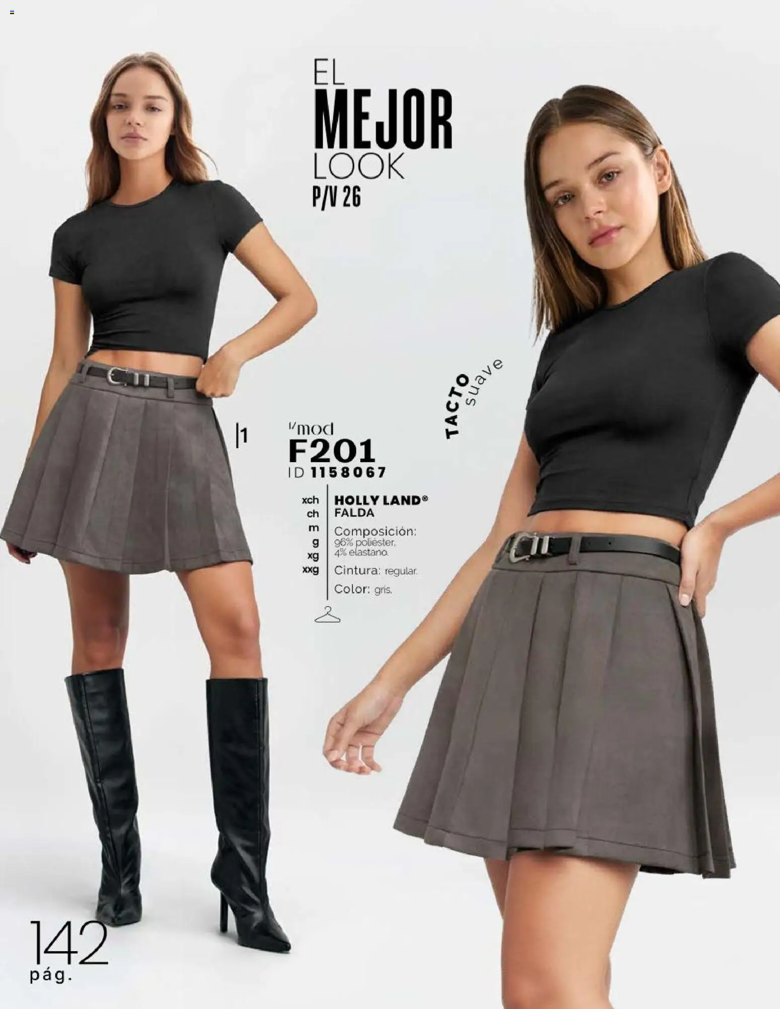 Nuevas ofertas de Price Shoes válidas en toda la República Mexicana desde el 11.03.2026. ¡Encuentra las mejores ofertas en Price Shoes catálogo Ella! | Página: 142 | Productos: Falda