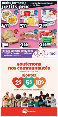 Preview of Metro weekly flyer / circulaire from shop Metro valid from 23.04.2026 | Page: 4 | Products: Cream, Potatoes, Cheese, Bread