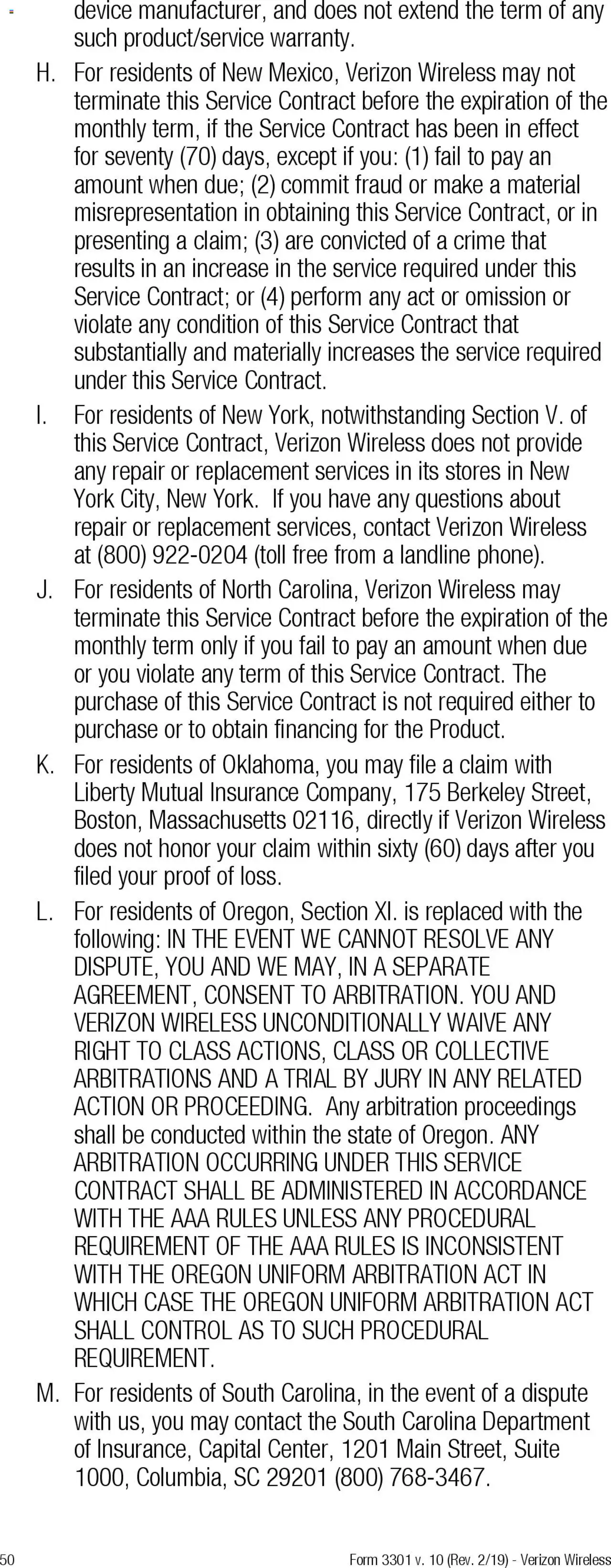Verizon - Total Mobile Protection for Business and Multi-Devices for Business - valid from 13.03.2025 | Page: 50 | Products: Case