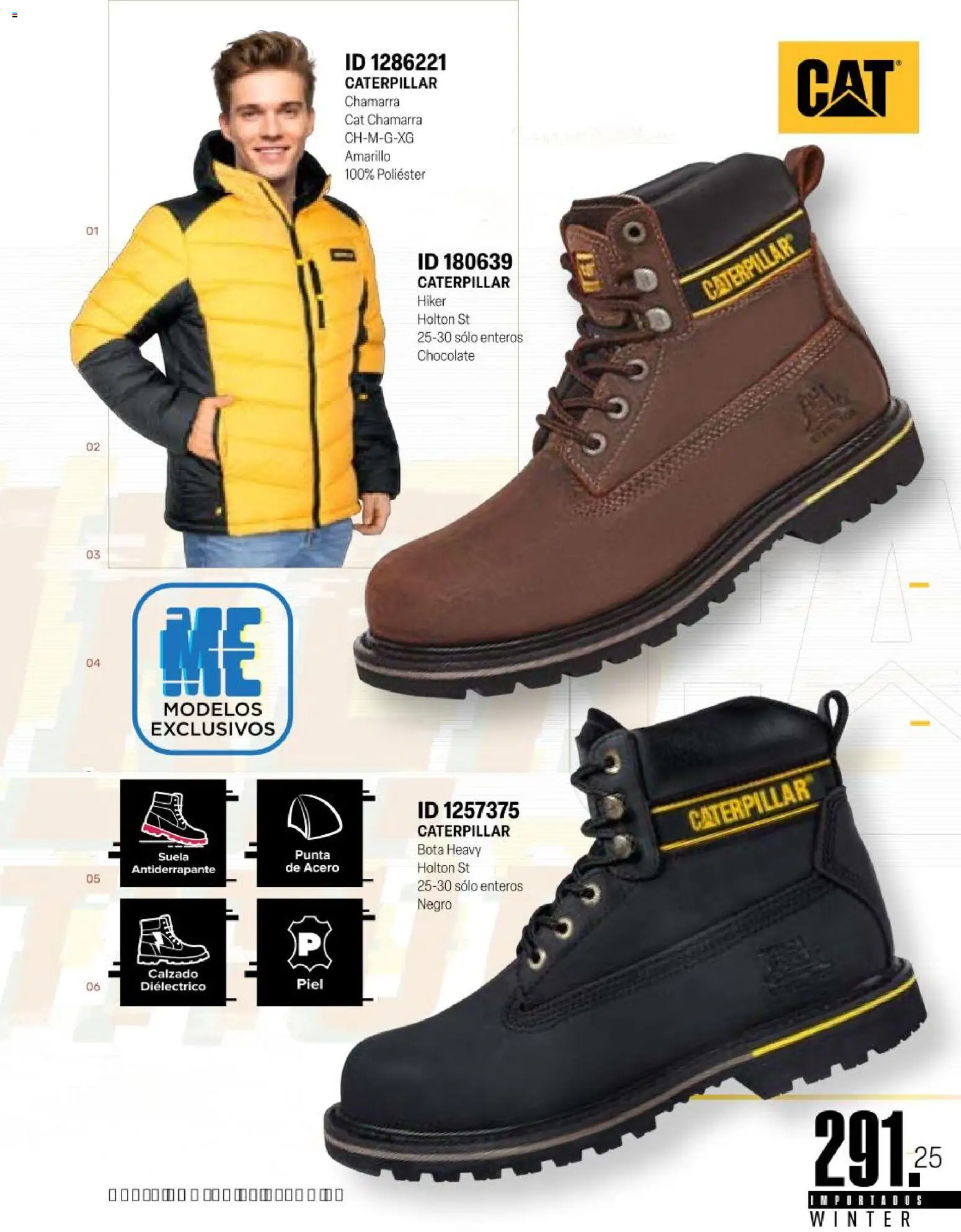 Nuevas ofertas de Price Shoes válidas en toda la República Mexicana desde el 11.11.2025. ¡Encuentra las mejores ofertas en Price Shoes catálogo Importados Winter 2025  ! | Página: 291 | Productos: Chamarra, Chocolate