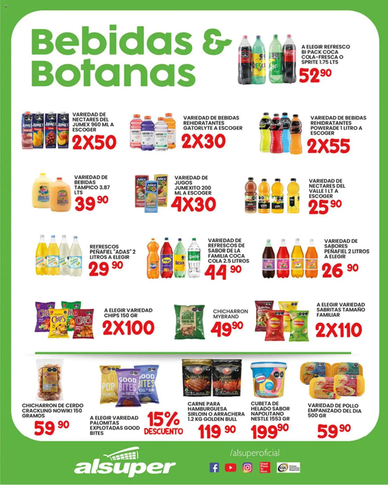 Nuevas ofertas de Alsuper válidas en toda la República Mexicana desde el 06.02.2026. ¡Encuentra las mejores ofertas en Alsuper folleto! | Página: 3