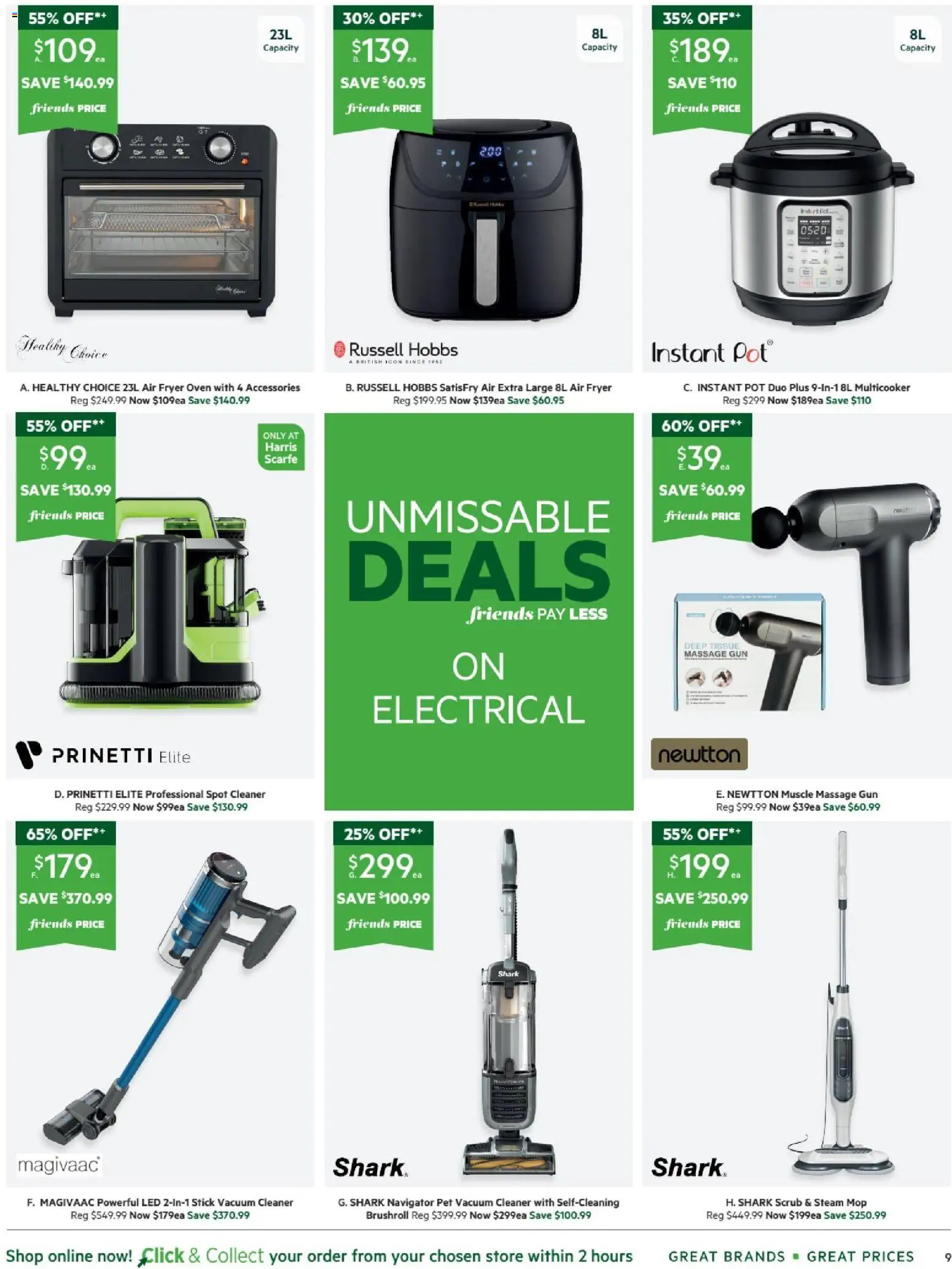 Harris Scarfe catalogue - valid from 27.10.2025 | Page: 9 | Products: Pot, Scrub, Accessories, Oven