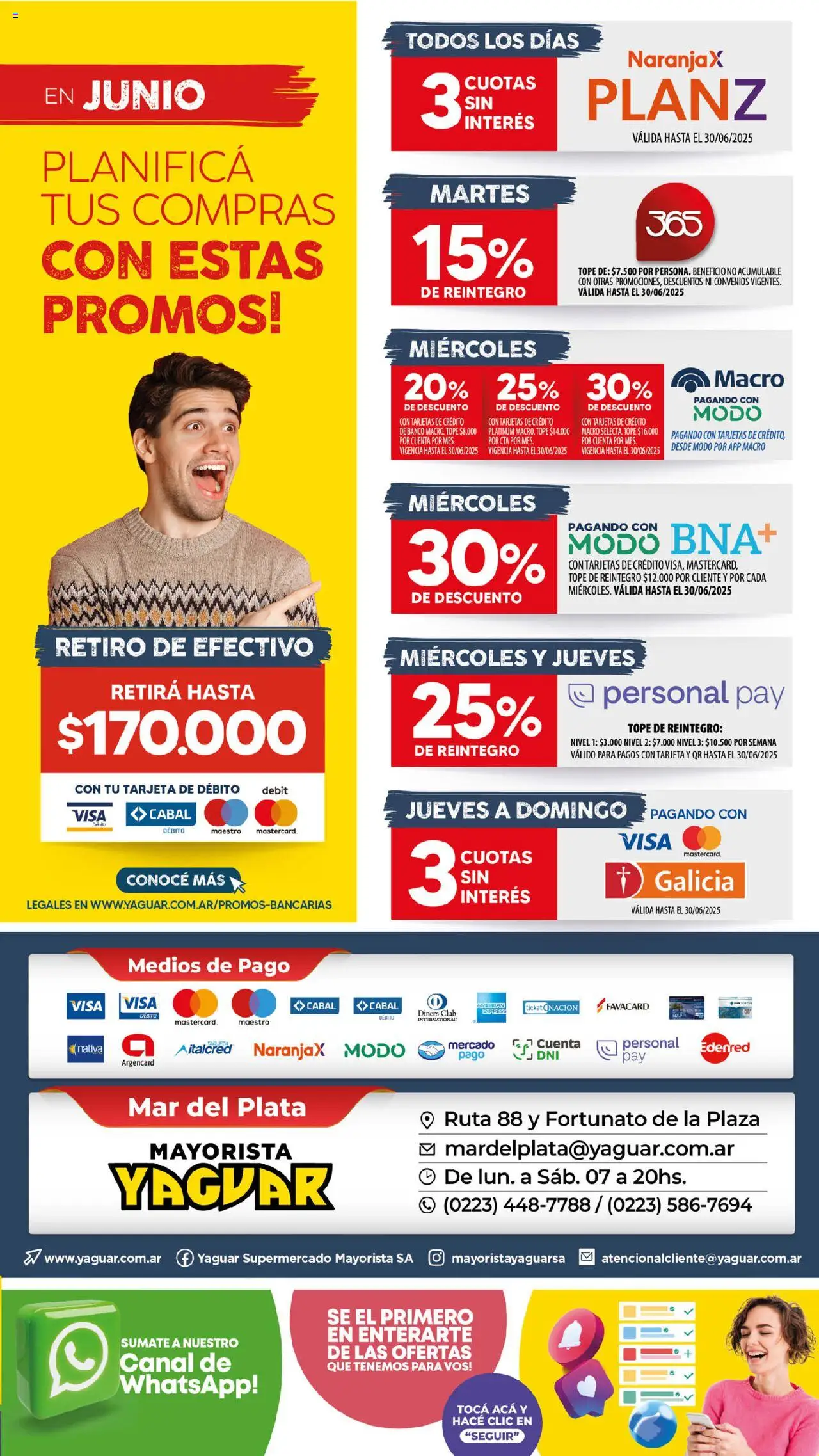 Yaguar - Mar del Plata │ válido desde el 16.06.2025 | Página: 17 | Productos: Banco