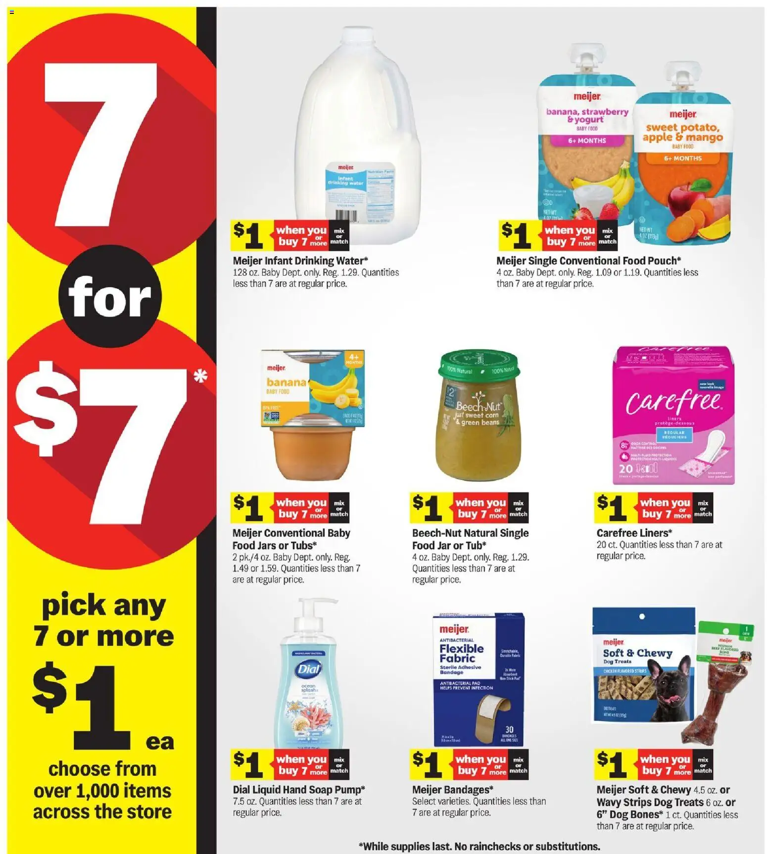 Meijer Weekly Ad - MI - valid from 29.04.2026 | Page: 11 | Products: Adhesive, Corn, Beef, Mango
