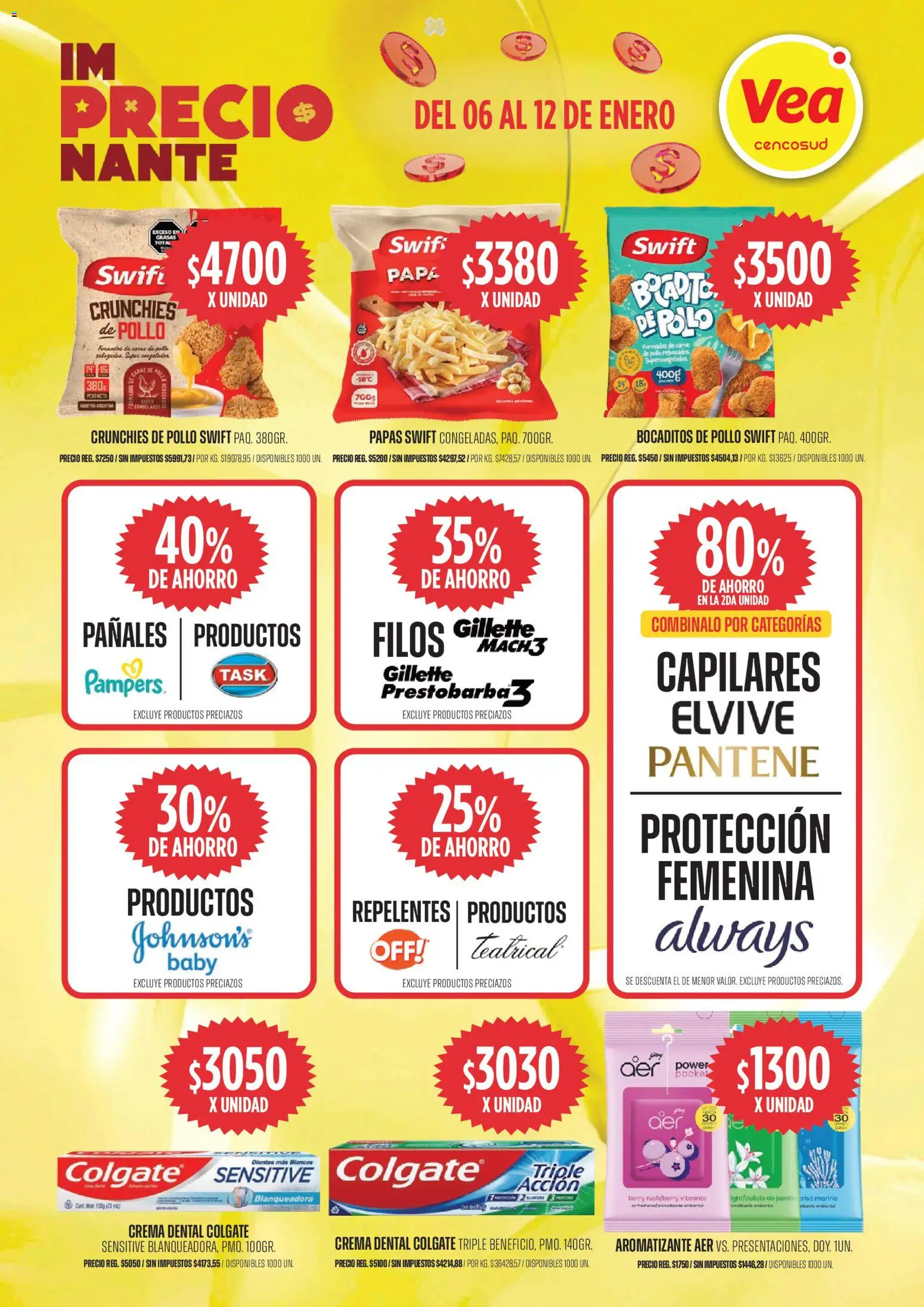 Vea ofertas │ válido desde el 06.01.2026 | Página: 5 | Productos: Peso, Pollo, Papa, Pañales