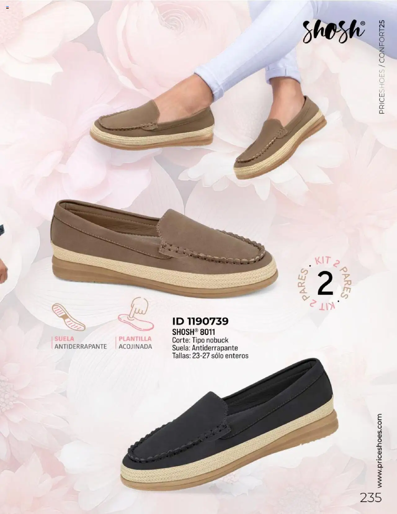 Nuevas ofertas de Price Shoes válidas en toda la República Mexicana desde el 10.02.2025. ¡Encuentra las mejores ofertas en Price Shoes catálogo Confort! | Página: 235