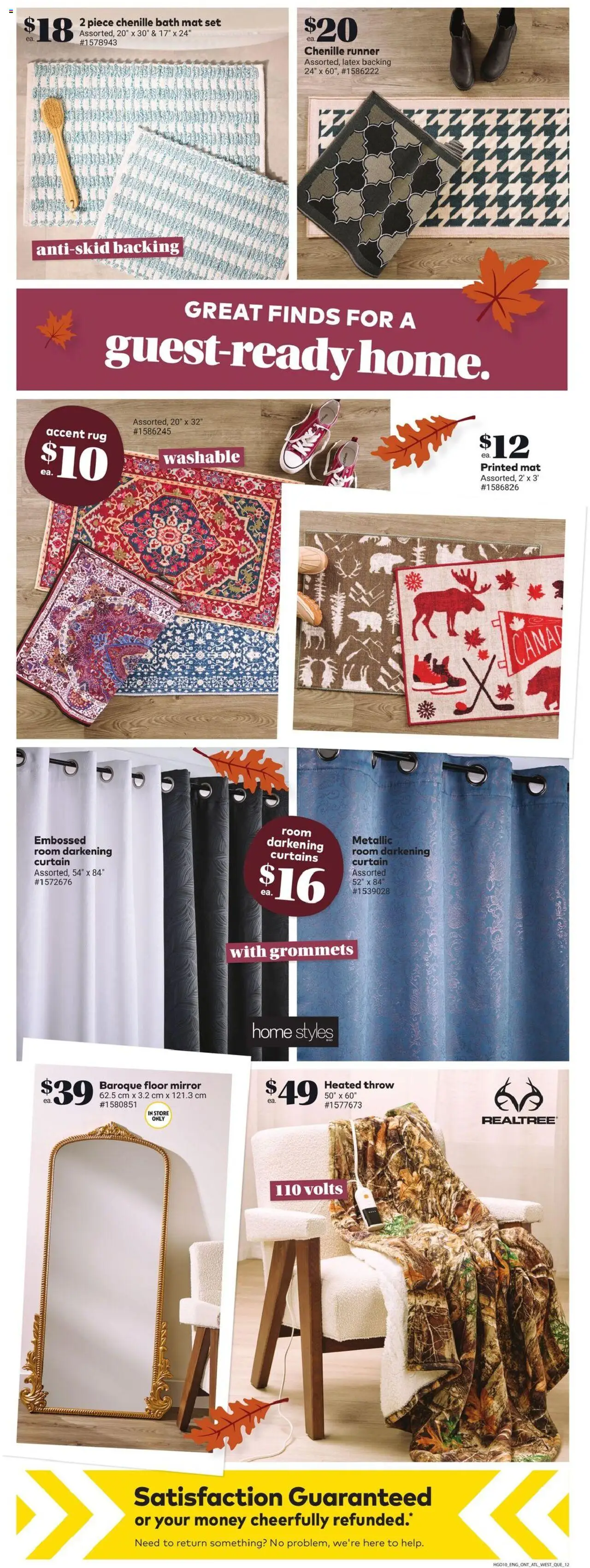 Giant Tiger flyer valid from 08.10.2025 | Page: 14 | Products: Bath, Mirror