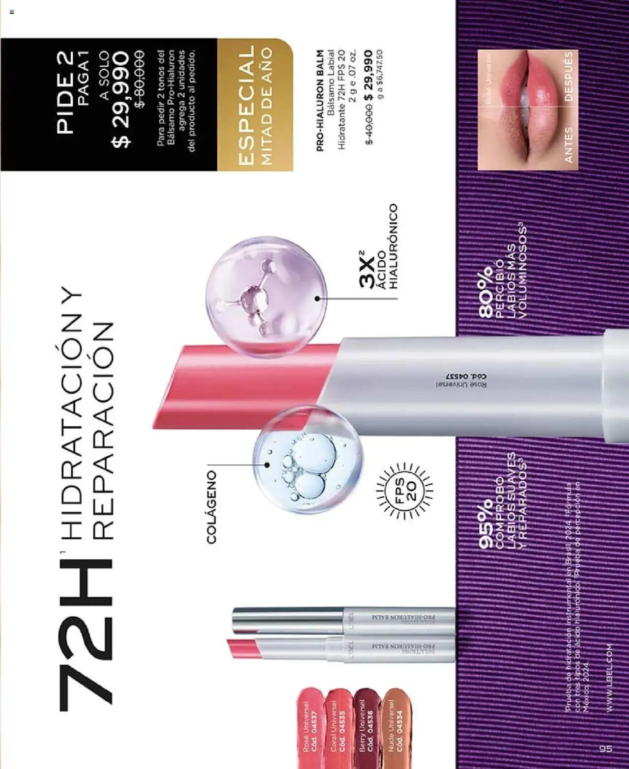 L'Bel revista - valida desde el 27.05.2025 | Página: 95 | Productos: Bálsamo