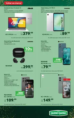 Lojas Quero-Quero - Ofertas atuais - Pré-Visualização do folheto da loja Lojas Quero-Quero, válido de 03.12.2025 | Página: 29 | Produtos: Notebook, Tablet, Processador, Tela