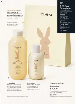 Yanbal revista - valida desde el 16.08.2025 | Página: 123 | Productos: Agua, Bolsa, Sobre, Acondicionador