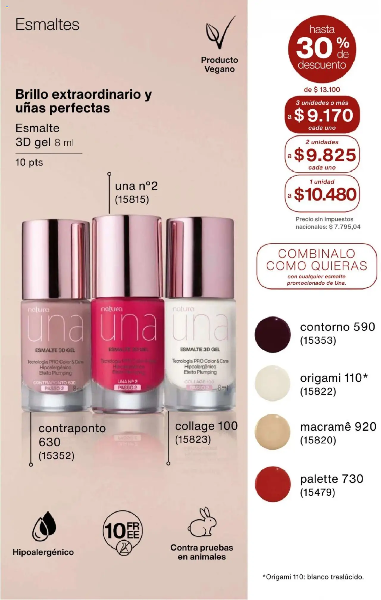 Natura - Catálogo Ciclo 15 │ válido desde el 01.10.2025 | Página: 120 | Productos: Contorno, Brillo