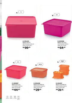 Tupperware - Catálogo Vitrine 02 - Pré-Visualização do folheto da loja Tupperware, válido de 01.02.2026 | Página: 71 | Produtos: Geladeira