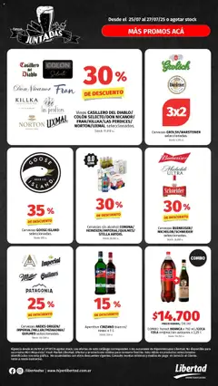 Vista previa Hipermercado Libertad - Juntadas  válido desde el 25.07.2025