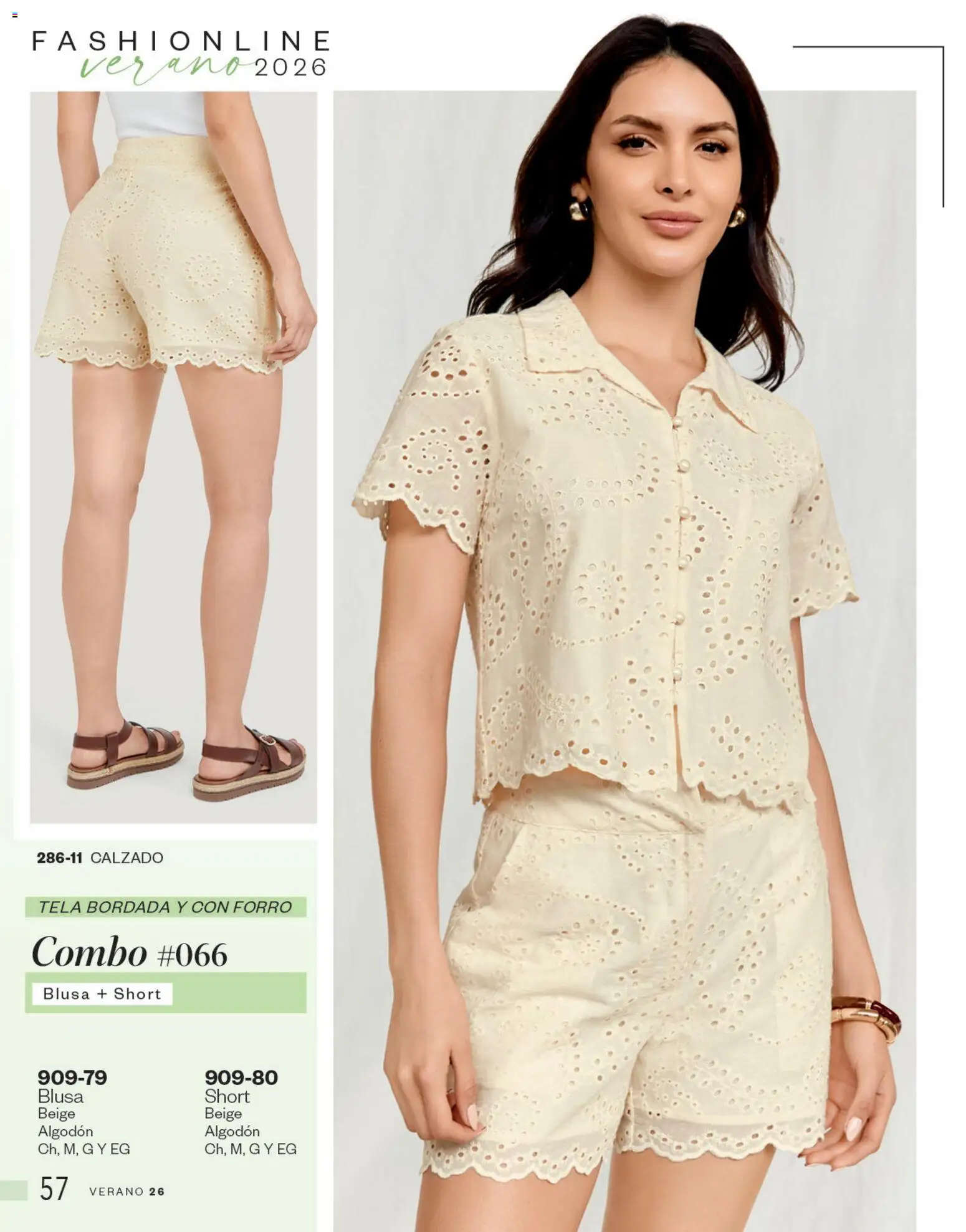 Nuevas ofertas de Cklass válidas en toda la República Mexicana desde el 05.03.2026. ¡Encuentra las mejores ofertas en Cklass catálogo Complemento Verano Calzado! | Página: 288 | Productos: Blusa, Algodón, Short