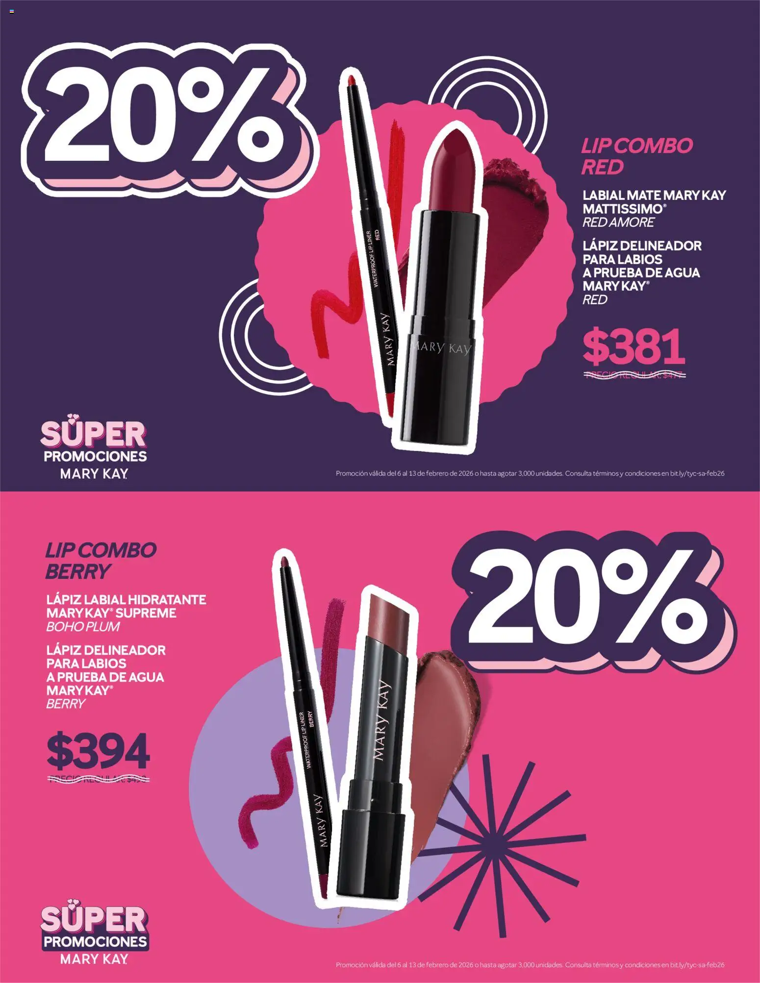 Nuevas ofertas de Mary Kay válidas en toda la República Mexicana desde el 06.02.2026. ¡Encuentra las mejores ofertas en Mary Kay catálogo! | Página: 5