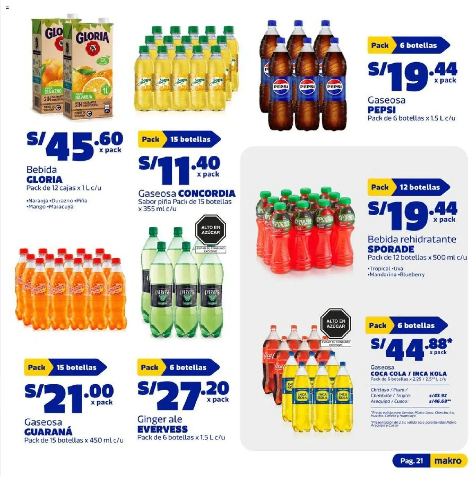 Catálogo Makro válido desde 02.01.2026 | Página: 21 | Productos: Piña