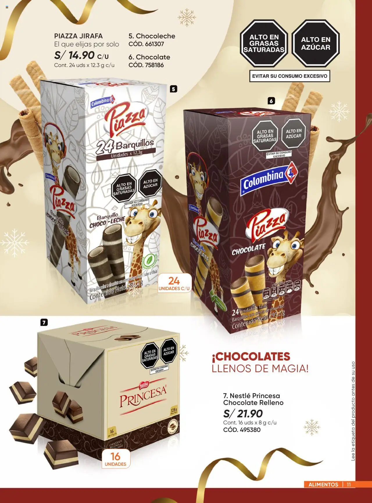 Catálogo Azzorti válido desde 15.10.2025 | Página: 11 | Productos: Leche, Chocolate, Té, Crema