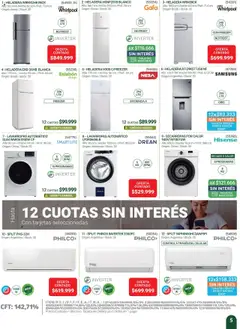 Hendel catálogo │ válido desde el 01.09.2025 | Página: 5 | Productos: Banco, Lavarropas, Heladera, Freezer