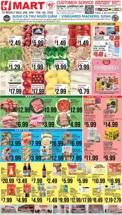 Preview of Hmart weekly ads valid from 30.01.2026