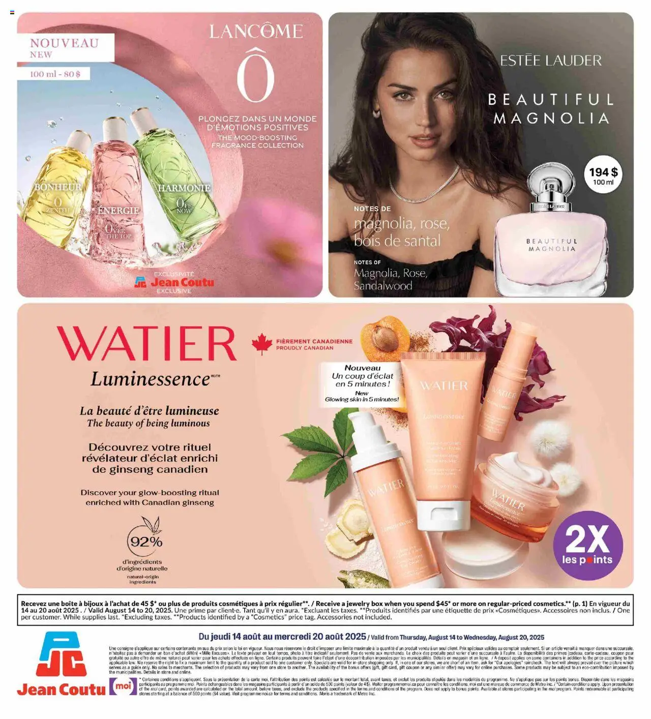 Jean Coutu flyer valid from 14.08.2025 | Page: 6 | Products: Fragrance, Box