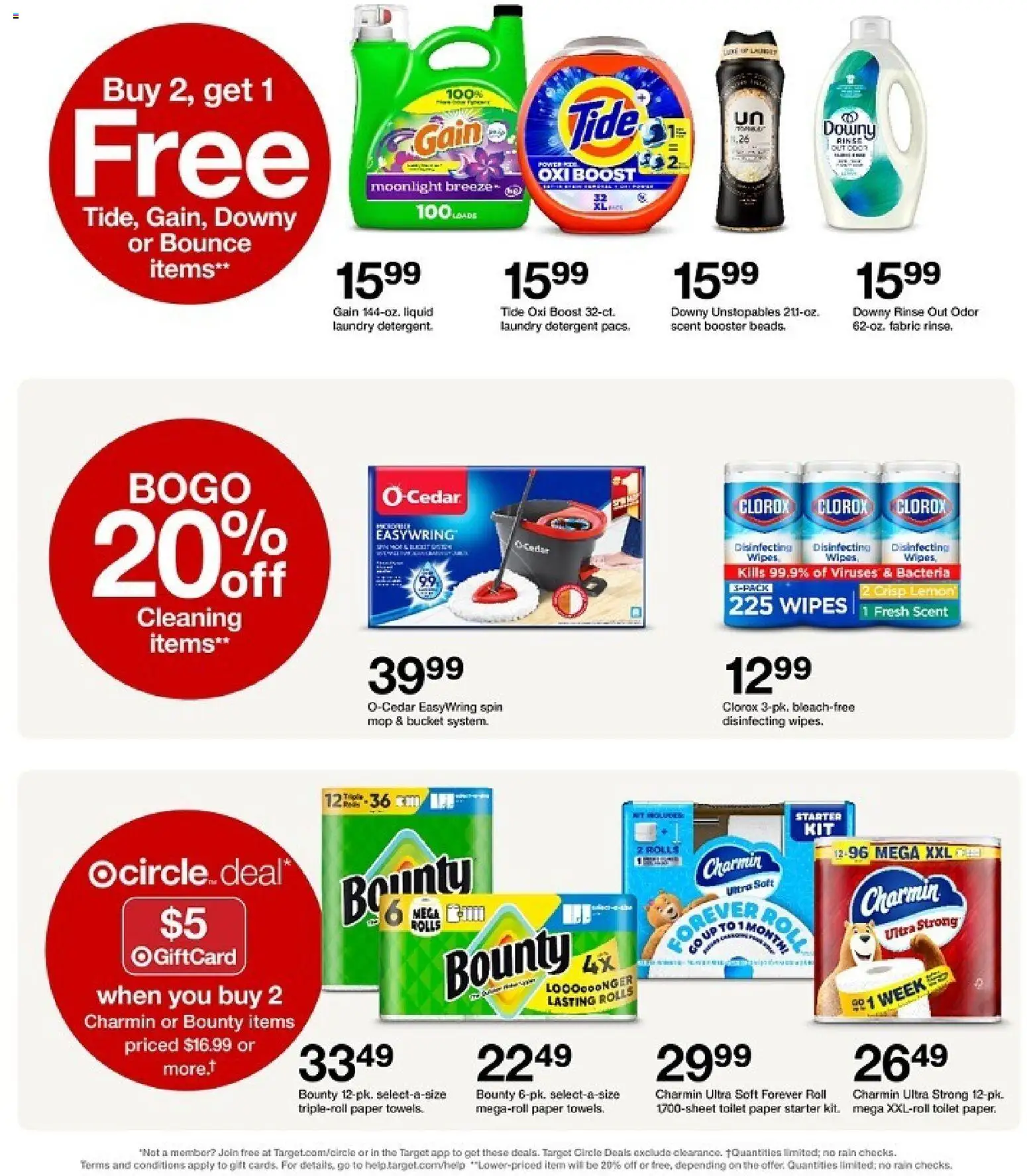 Target Weekly Ad - valid from 01.03.2026 | Page: 38 | Products: Detergent, Starter, Lemon