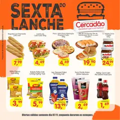 Cercadão - Ofertas Sexta do Lanche - Pré-Visualização do folheto da loja Cercadão, válido de 07.11.2025