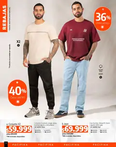 Pacifika - Campaña 04 / 2026 -  Vista previa de la revista de la tienda Pacifika valido desde el 01.04.2026 | Página: 282 | Productos: Algodón, Jean, Camiseta, Conjunto