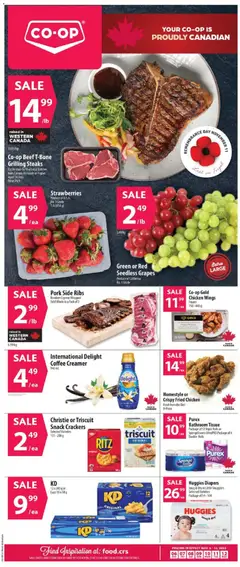 Preview of Co-op Food weekly flyer / circulaire from shop Co-op Food valid from 06.11.2025