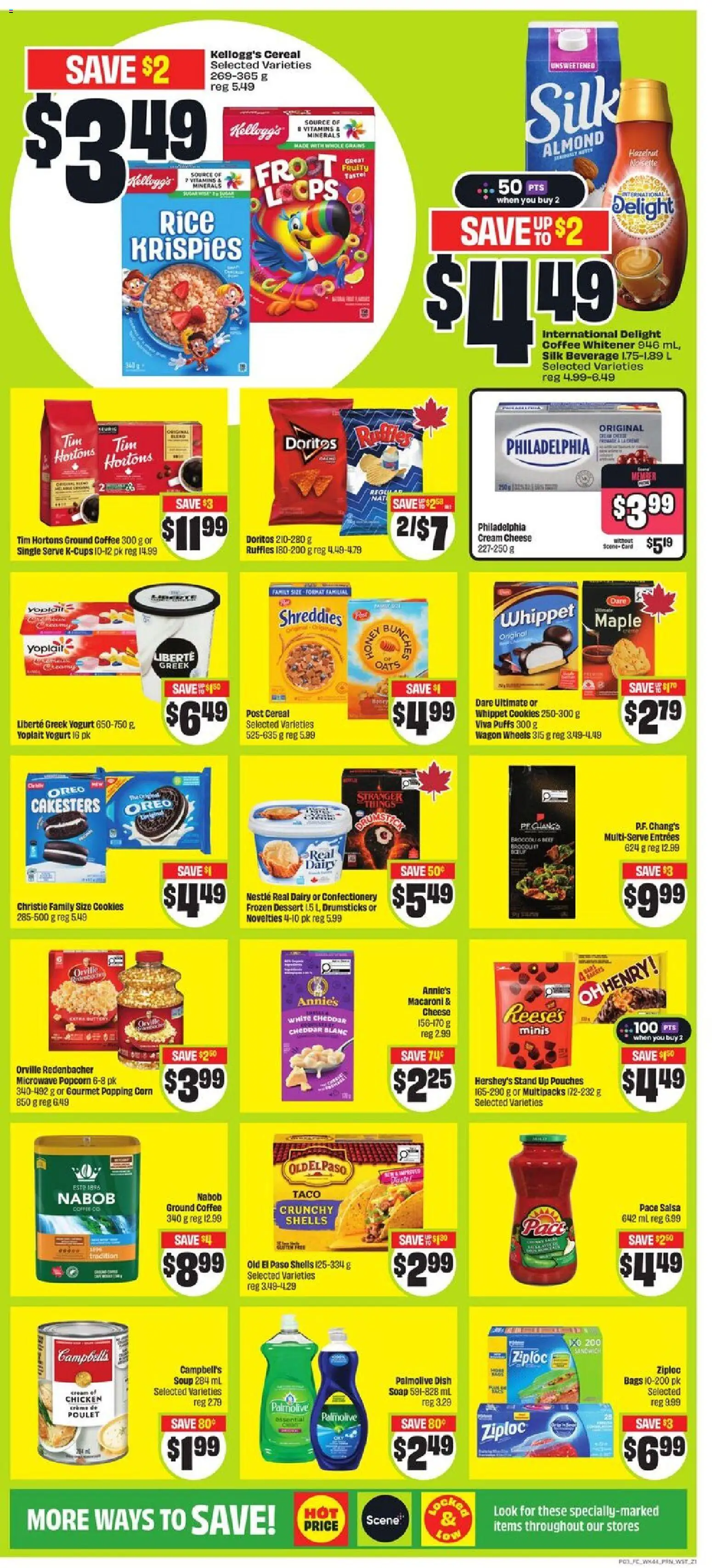 FreshCo flyer valid from 26.02.2026 | Page: 4 | Products: Soap, Cheese, Yogurt, Chicken